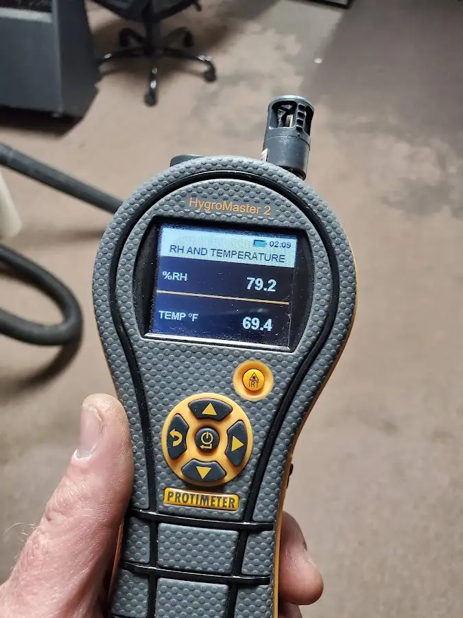 Moisture meter humidity assessment for Fire & Smoke Damage Restoration in Port Isabel
